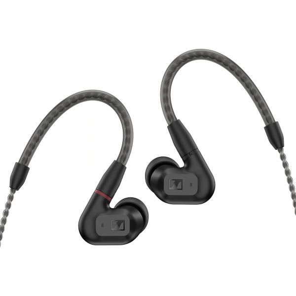 ゼンハイザー Sennheiser イヤホン 有線 IE 200 ブラック ダイナミック カナル型