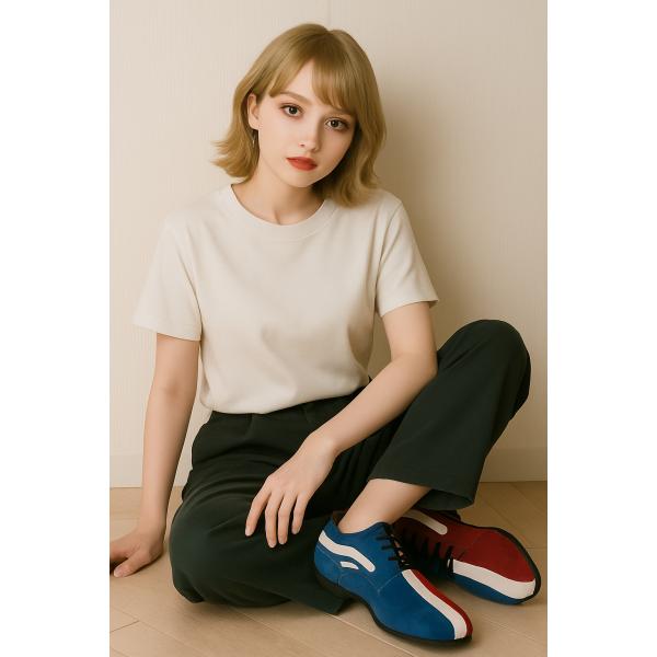 オリジナルJOHNJAMBOWLINGSHOESTRICOLORE