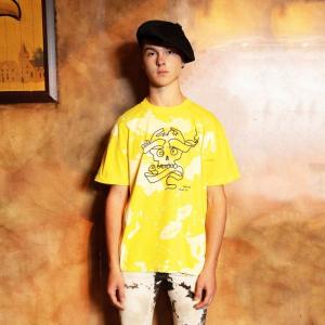 オリジナルJOHN Tears of swan × Original John BLEACHED SKULL-T YELLOW｜shop-hiroha