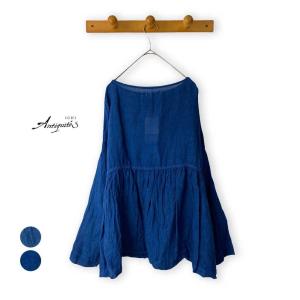 イチ アンティークス リネン プルオーバー リネン プルオーバー 601246 LINENWASHER HANDDYE P/O ブラウス レディース [210507]