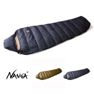 ナンガ シュラフ 寝袋 マウンテンロッジバッグ NANGA MOUNTAIN LODGE BAG 120 BLK スリーピングバッグ [210415]｜shop-hood