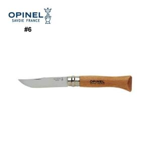 オピネル ナイフ ステンレス #6 OPINEL キャンプ アウトドア メール便｜shop-hood