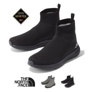 スーパーセール ニット ベロシティ 靴 防水シューズ ノースフェイス 普段使いしやすいカジュアルな高機能防水ミッドカットシューズ ミッド 0725 シューズ フィット インビジブル Gore Tex Midg Knit Velocity Nf Face North The シューズ