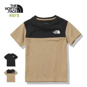 ノースフェイス キッズ Tシャツ 半袖 子供 THE NORTH FACE NTJ32152 S/S BLOCKED TEE ショートスリーブブロックドティー 
