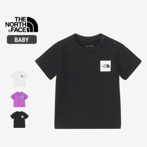 ノースフェイス ベビー Tシャツ THE NORTH FACE NTB32358 B S/S S-SQU LOGO T ショートスリーブスモールスクエアロゴティー 赤ちゃん キッズ  メール便 (240321)｜shop-hood