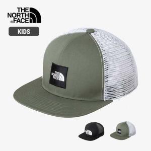 ノースフェイス キッズ メッシュキャップ THE NORTH FACE NNJ02406 K MESSAGE MESH CAP 帽子 (240310)｜shop-hood
