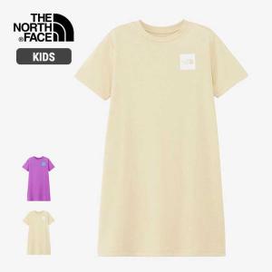 ノースフェイス ワンピース キッズ THE NORTH FACE NTG32432 G S/S ONEPIECE TEE ガールズショートスリーブワンピースティー Tシャツ メール便 (240317)｜shop-hood