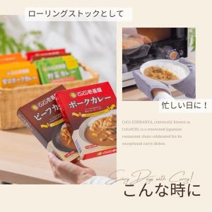 お試しレトルトカレーセット 2種10個入 ポー...の詳細画像2
