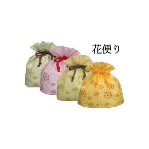 不織布巾着「花便り」　※25枚入