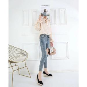 パンプス ウェッジソール 厚底 痛くない 柔ら...の詳細画像2