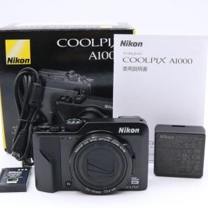 ■極上品■ Nikon ニコン デジタルカメラ COOLPIX A1000 BK ブラック｜shop-iv