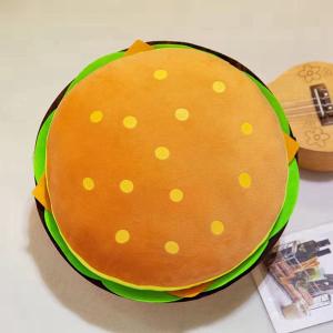 ハンバーガー ピザ 縫い包み 昼寝枕 添い寝枕 リアル ポテトチップス 抱きまくら おしゃれ 超柔らかい 人形 すやすや寝る ごろ寝 友達｜shop-kaeru