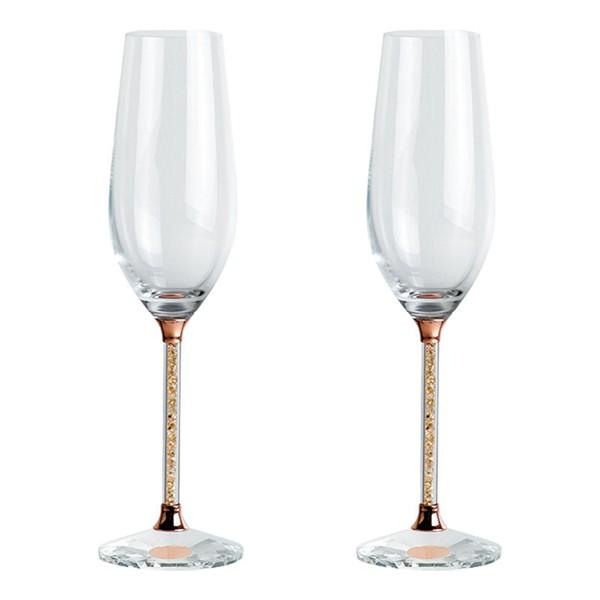 ゴブレット グラス 2個セット 赤ワイングラス ダイヤモンド シャンパングラス ハイボール コップ ...