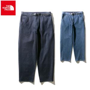 送料無料 デニムクライミングバギーパンツ メンズ THE NORTH FACE Denim Climbing Baggy pants NB32004 インディゴ デニム｜shop-kandj