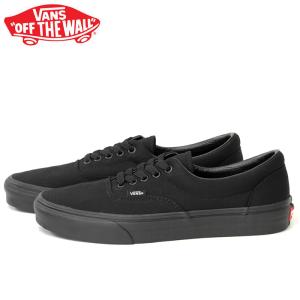 送料無料 バンズ エラ スニーカー メンズ レディース ローカット スケートシューズ 定番 ブラック VANS ERA BLACK/BLACK VN000QFKBKA 靴 くつ クツ｜shop-kandj