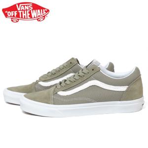 バンズ オールドスクール スニーカー メンズ レディース ローカット スケートシューズ 定番 カーキ VANS OLD SKOOL TEXTURED OVERLAND TREK VN0A4BW2BLV｜shop-kandj