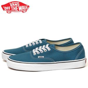 バンズ オーセンティック スニーカー メンズ レディース ローカット スケートシューズ 定番 グリーン ブルー VANS AUTENTIC BLUE CORAL/TRUE WHITE VN0A5HZS9EM｜shop-kandj