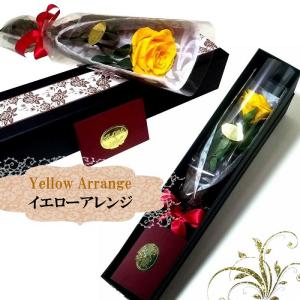 プリザーブドフラワー 一本薔薇 祝電電報 誕生...の詳細画像5