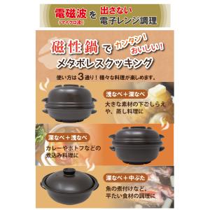 磁性鍋 鍋 電子レンジ 電子レンジ専用調理器 ...の詳細画像1