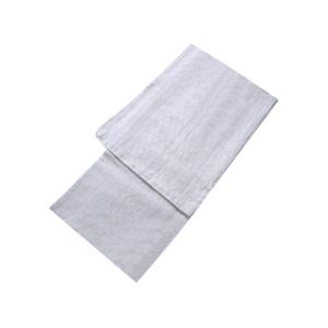 着物美人 送料無料 お仕立て上り 男性用 メンズ 単衣 ひとえ 夏着物 麻混 綿麻 先染 しじら織り 綿麻着物 大人 紳士 S 163-168 【 白 黒微塵縞 】sk455136