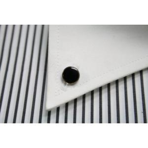 BUTTON DOWN PIERCE 【ボタンダウン　ピアス】ブラック