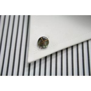 BUTTON DOWN PIERCE 【ボタンダウン　ピアス】LINE（十字）