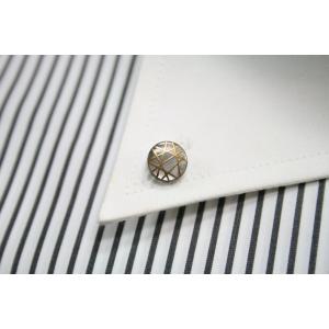 BUTTON DOWN PIERCE 【ボタンダウン　ピアス】LINE（糸巻）