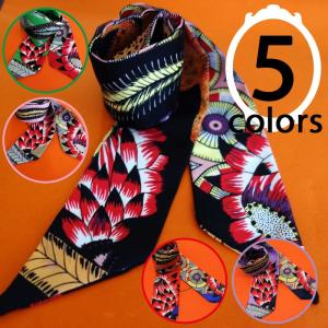 PRADA（プラダ） スカーフ シルクツイル プリントツイル スカーフ