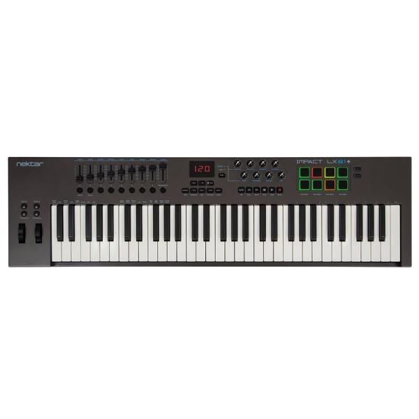 Nektar Technology IMPACT LX61+ MIDIコントローラー 61鍵 鍵盤 ...