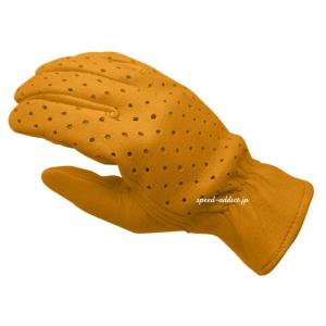 CHURCHILL GLOVE PUNCHING CA（チャーチルグローブパンチング）TAN S｜shop-kt-four