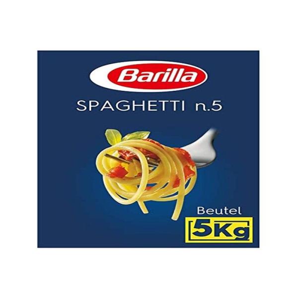 バリラ No.5 スパゲティー 5kg ×3個並行輸入品