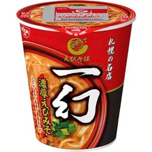 販路限定品日清食品 札幌 えびそば一幻 濃厚えびみそ 112g×12個｜shop-kt-four