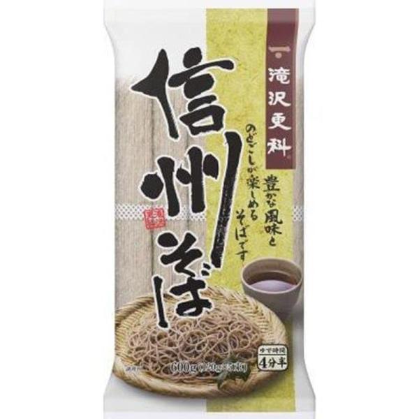 日清製粉ウェルナ 滝沢更科 信州そば 600g×15入