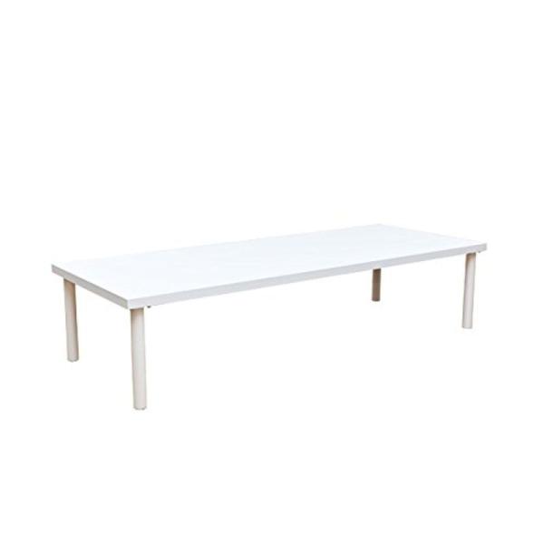 フリーローテーブル150×60cm ホワイト TZ-1560WH