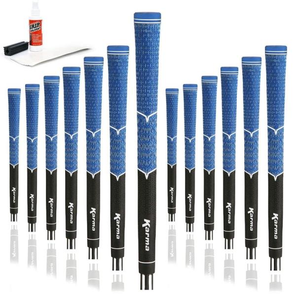 Karma V-Cord Standard Golf Grip Kit with tape/solv...