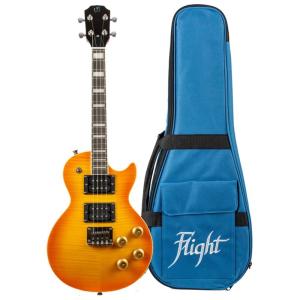 エレキウクレレ フライトウクレレ Flight Rock Series エレキウクレレ(4弦ギター) Centurion ヴィンテージバースト FUR-CT｜shop-kt-three