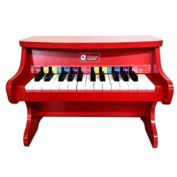 音楽機器/楽器/ピアノ クラシックワールド STAR PIANO アップライトミニピアノ 25鍵盤 ...