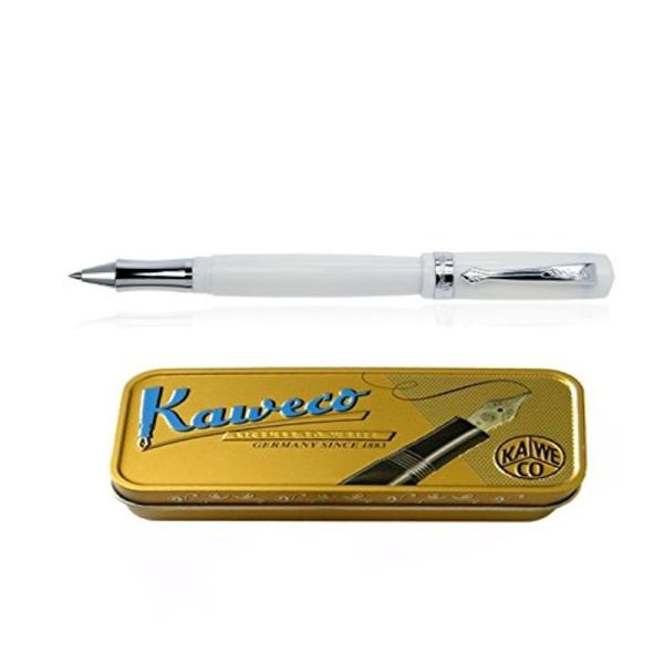 水性ボールペン ホワイト KAWECO ボールペン 水性 スチューデント STRB-WH 正規輸入品...