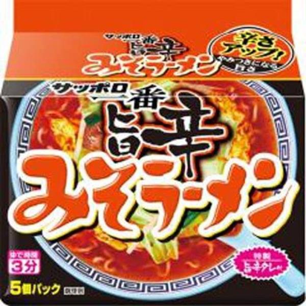 食品 サンヨー食品 サッポロ一番 みそラーメン 旨辛 5食パック×6個入