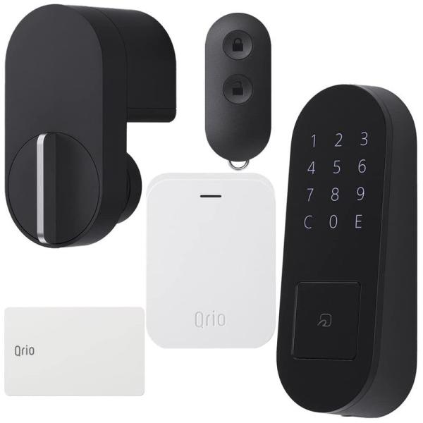 ホームセキュリティ Qrio Lock(キュリオロック) Q-SL2 セット(Qrio Hub(キュ...