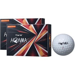 ゴルフ用品 ２ダース ＋ おまけ 本間ゴルフ ホンマ ゴルフ ボール 2021年 モデル TW-X TW X (TW-X_ホワイト_２ダース)