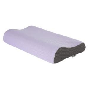 枕 フランスベッド正規品枕 ピロー 薄紫色 58×35cm 「マンゴーカットピロー」 マンゴーカットされたウレタン形状で荷重を分散、｜shop-kt-three
