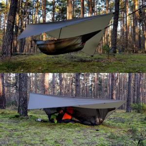 Outdoor Equipment BUSHMEN travel gear ブッシュメン トラベル ギア ULTRALIGHT ? Tarp / dark olive タープ｜shop-kt-three