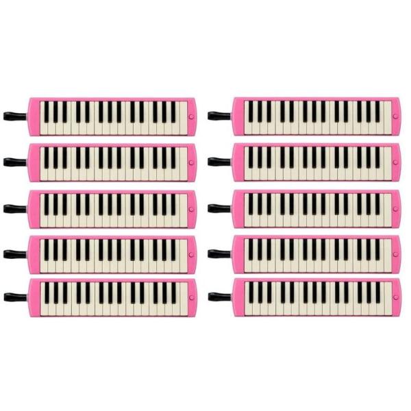楽器 ヤマハ 32鍵 鍵盤ハーモニカ 10台セット ピンク P-32EP