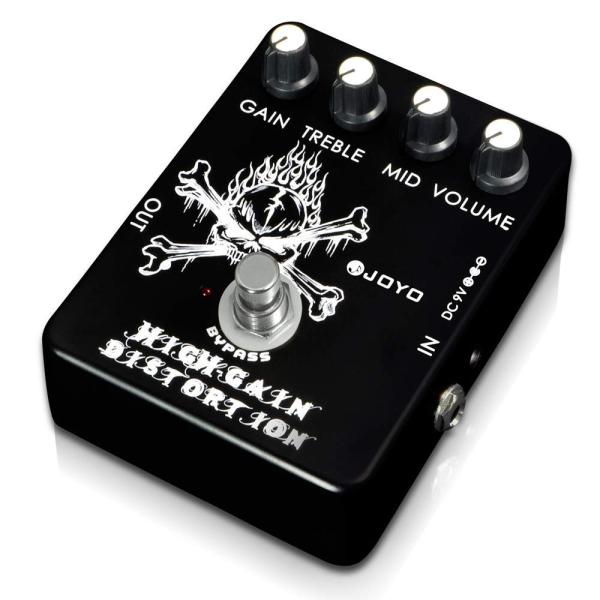 エフェクター JOYO jf-04?High Gain Distortion、ギターFXペダルwit...