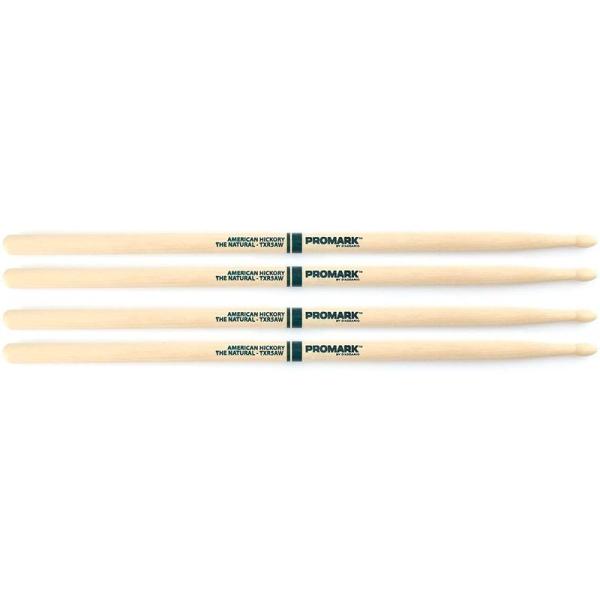 ドラムスティック PROMARK プロマーク ヒッコリー NaturalFinish WoodTip...