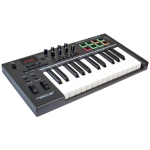 MIDIキーボードコントローラー Nektar Technology IMPACT LX25+ DA...