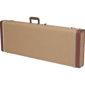 楽器アクセサリー Fender ハードケース G&G Deluxe Jazz Bass? Hardshell Case, Tweed with Red Poo