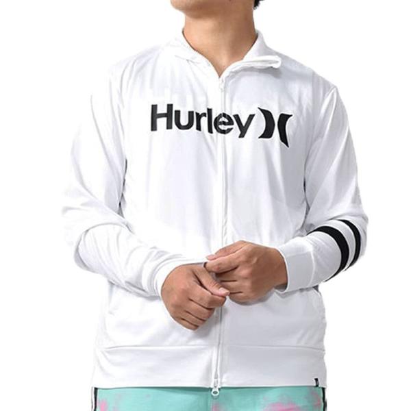 ラッシュガード ハーレーHURLEY 長袖 ジップ ハイネック ONE AND ONLY MRG21...