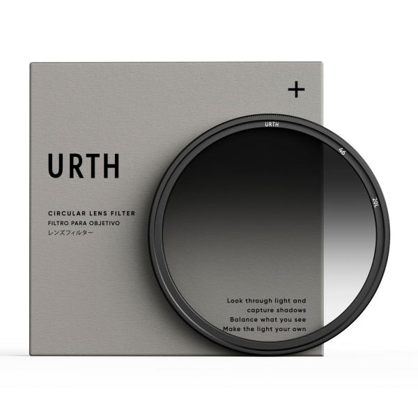 カメラアクセサリー Urth 46mm ソフトグラデーション ND8 レンズフィルター(プラス+)